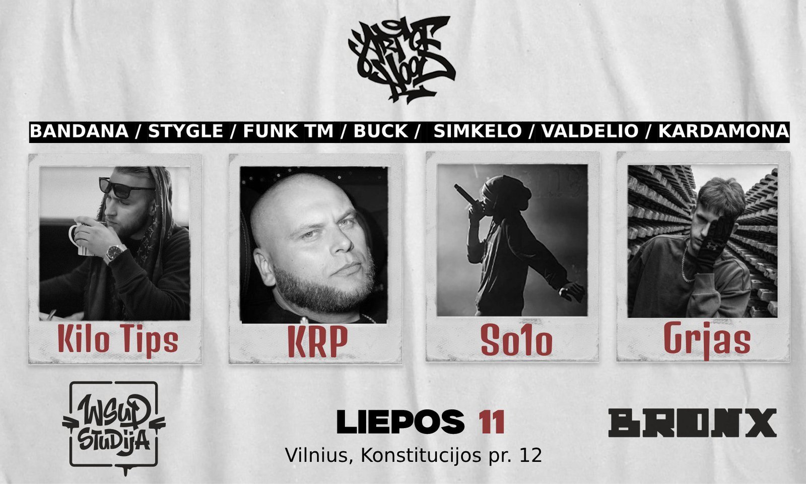 Hiphop renginiai Lietuvoje – ARTOFHOOD eventų akimirkos