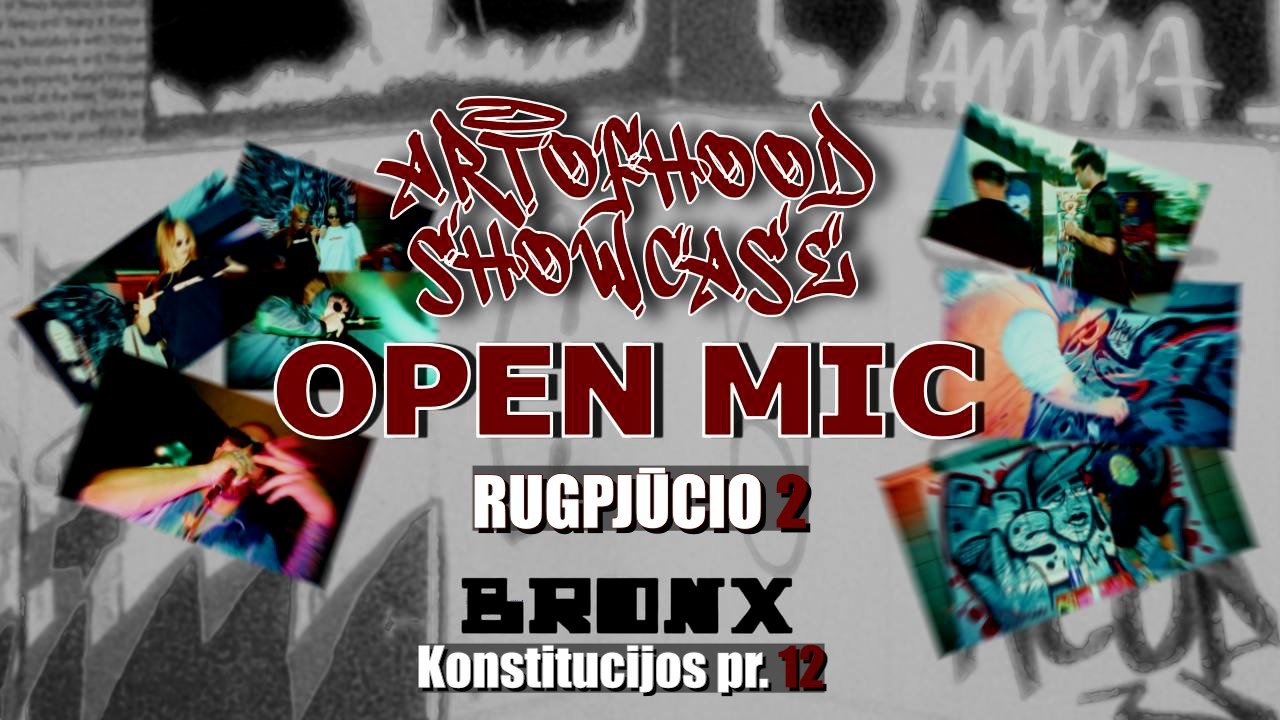 Hiphop renginiai Lietuvoje – pasirodymas scenoje